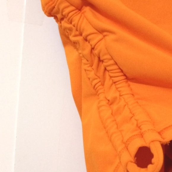 CRZ YOGA CORAL DRAWSTRING HIPSTER SWIM SHORTS SIZE XS NWT - Picture 2 of 5